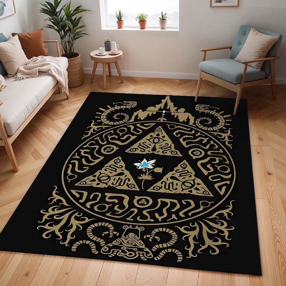 Die Legende von Zelda Breath of the Wild Triforce Teppich