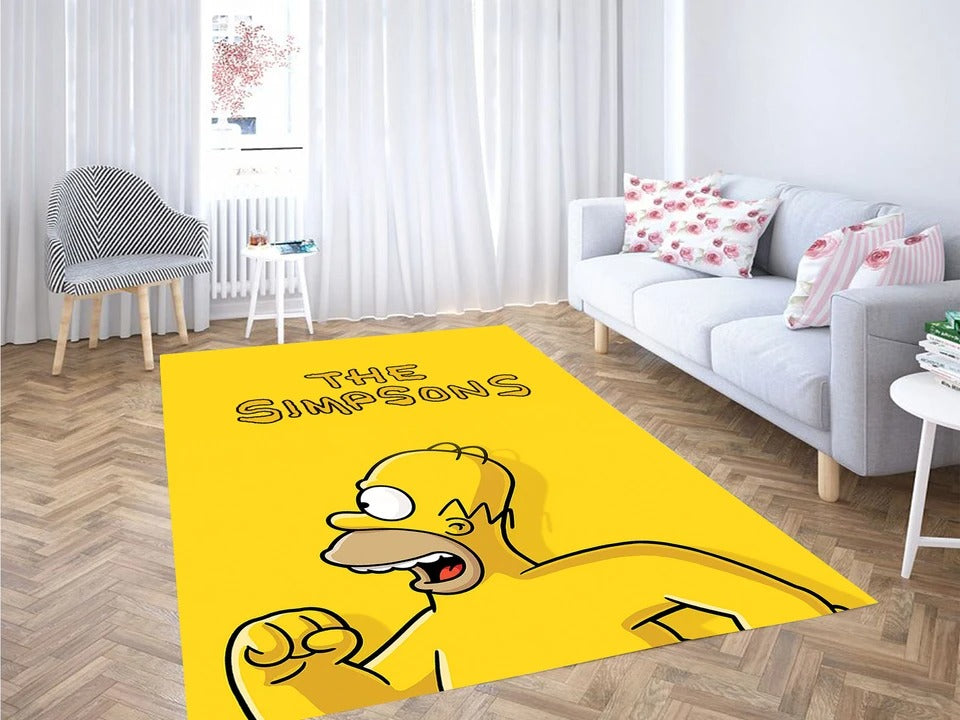 Die Simpsons laufen Teppiche