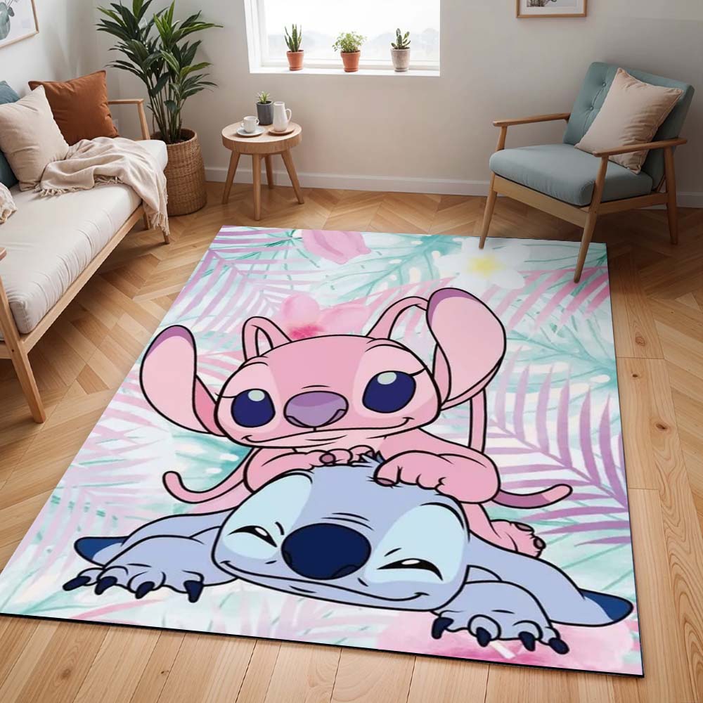 Disney Stitch und Angel 3 Teppich