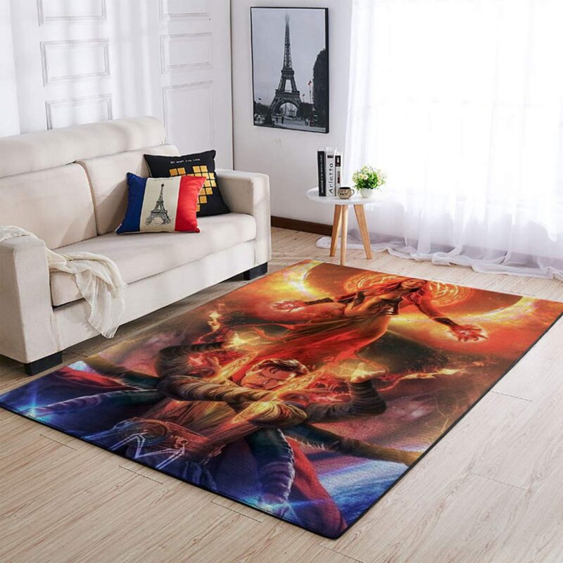 Doctor Strange Scarlet Witch Avengers Teppich