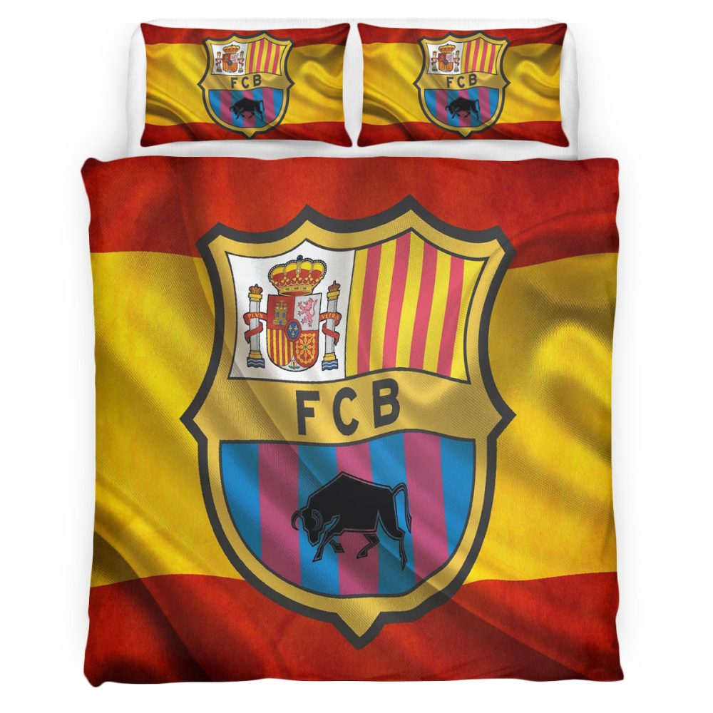 FC Barcelona 16 Bettwäsche Bettbezug Kissenbezug