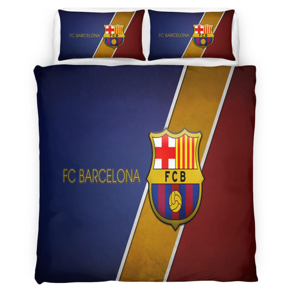 FC Barcelona 17 Bettwäsche Bettbezug Kissenbezug