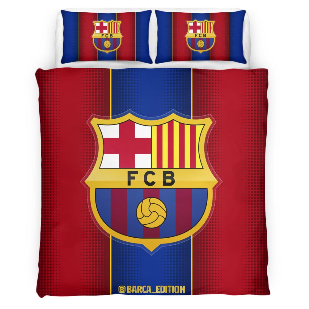 FC Barcelona 19 Bettwäsche Bettbezug Kissenbezug