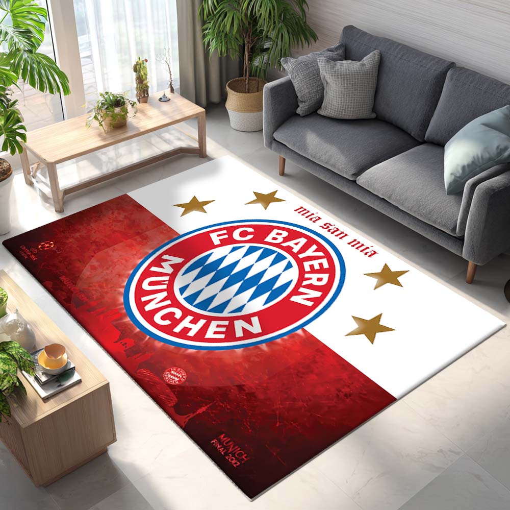 FC Bayern München FCB Teppich 3 Teppich für Fans