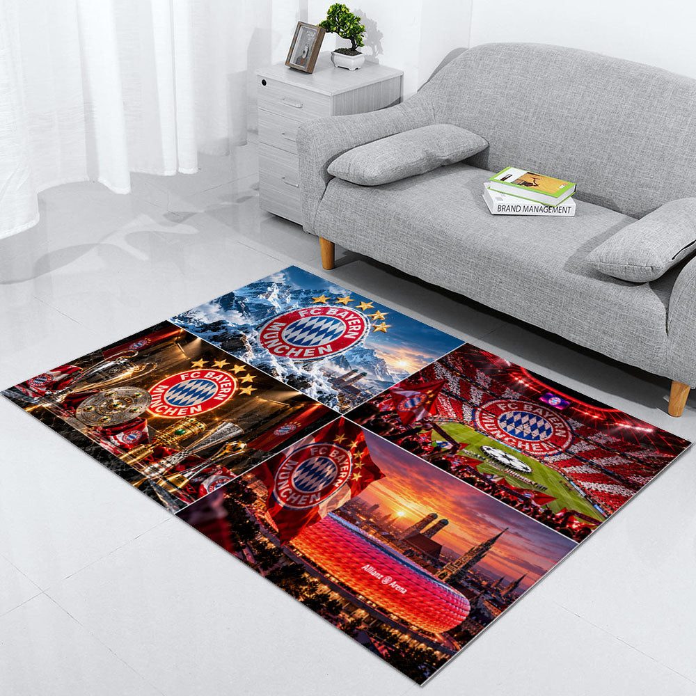 FC Bayern Munich Teppich 2026-Neues Fußball-Fan-Design 17