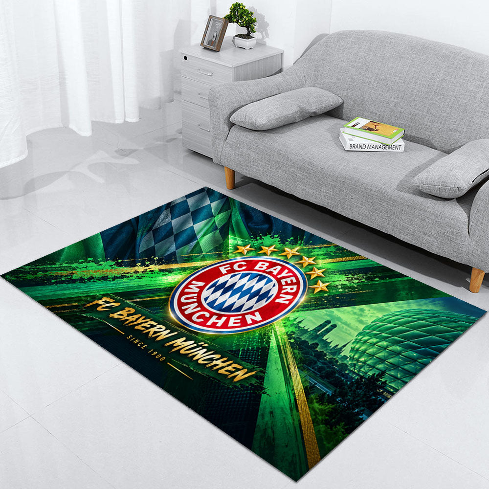 FC Bayern Munich Teppich 2026-Neues Fußball-Fan-Design 24