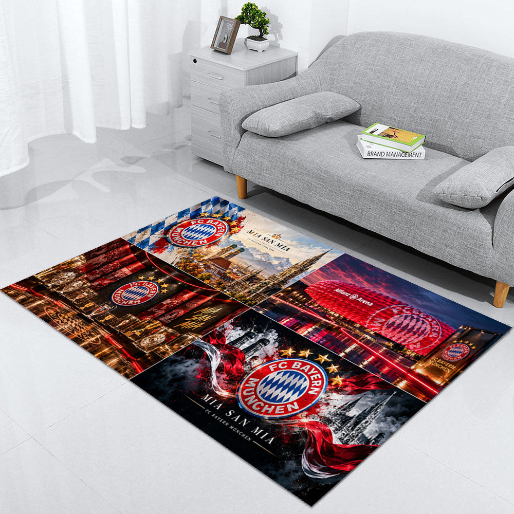 FC Bayern Munich Teppich 2026-Neues Fußball-Fan-Design 5