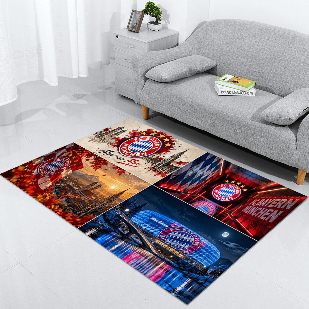 FC Bayern Munich Teppich 2026-Neues Fußball-Fan-Design 6