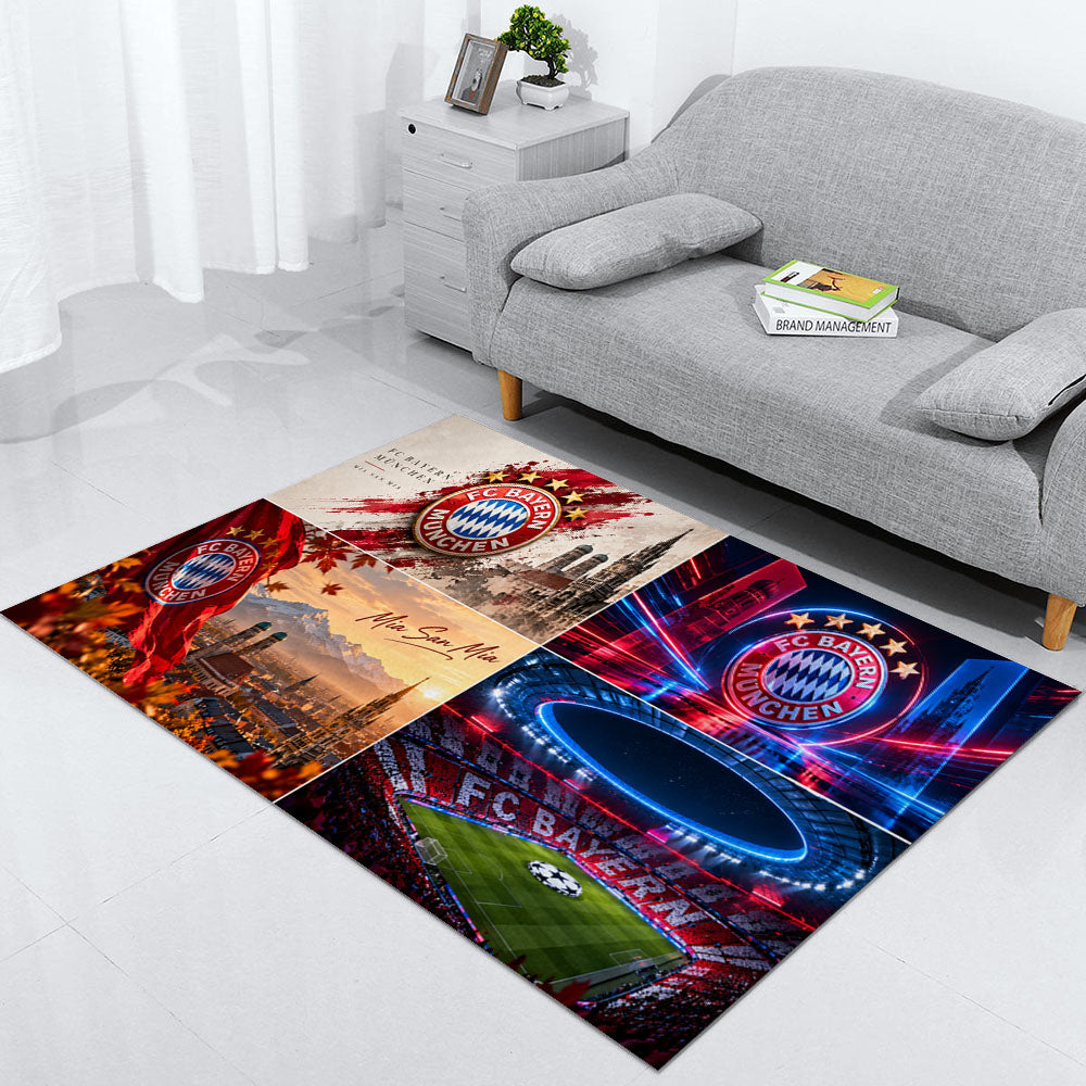 FC Bayern Munich Teppich 2026-Neues Fußball-Fan-Design 7