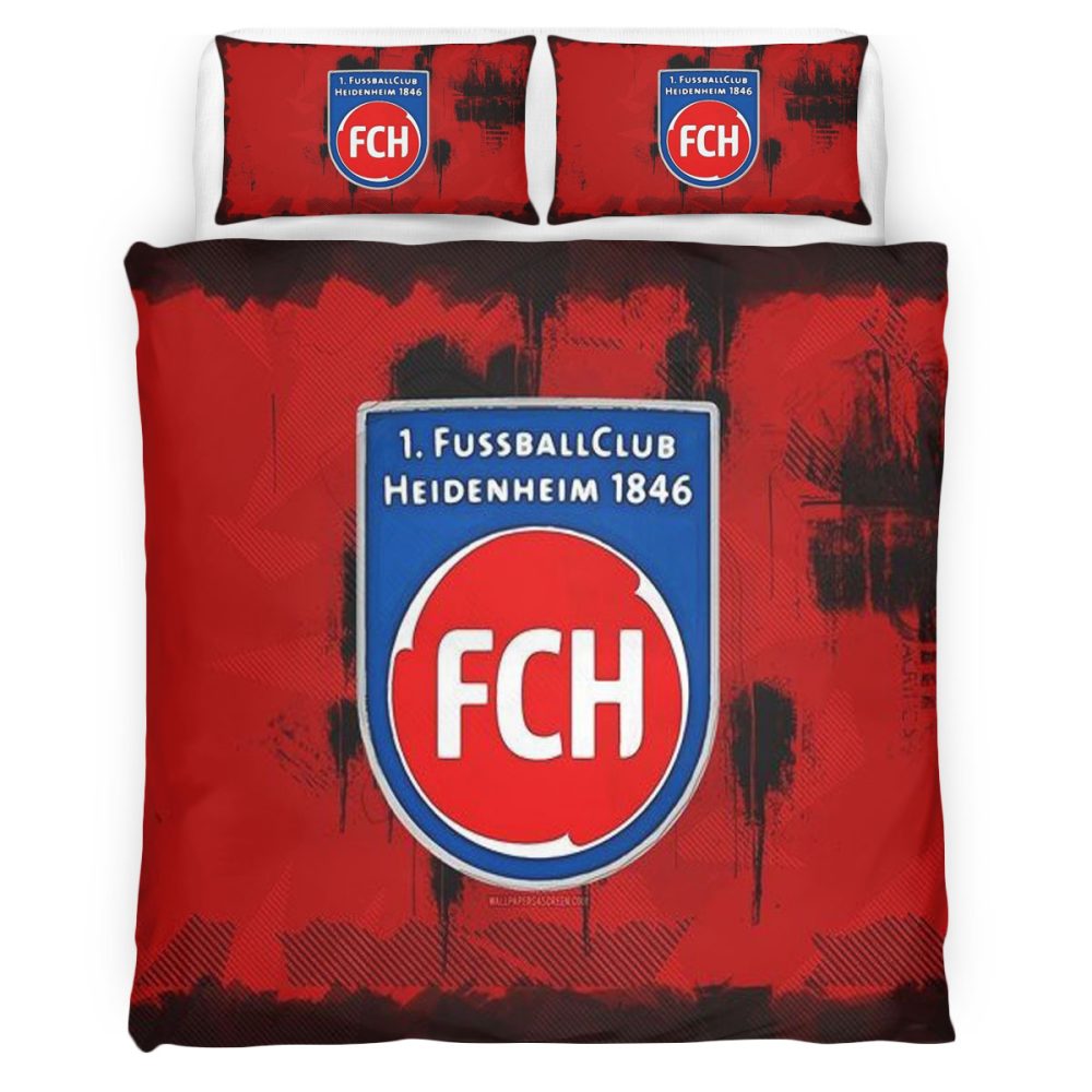 FC Heidenheim 10 Bettwäsche Bettbezug Kissenbezug