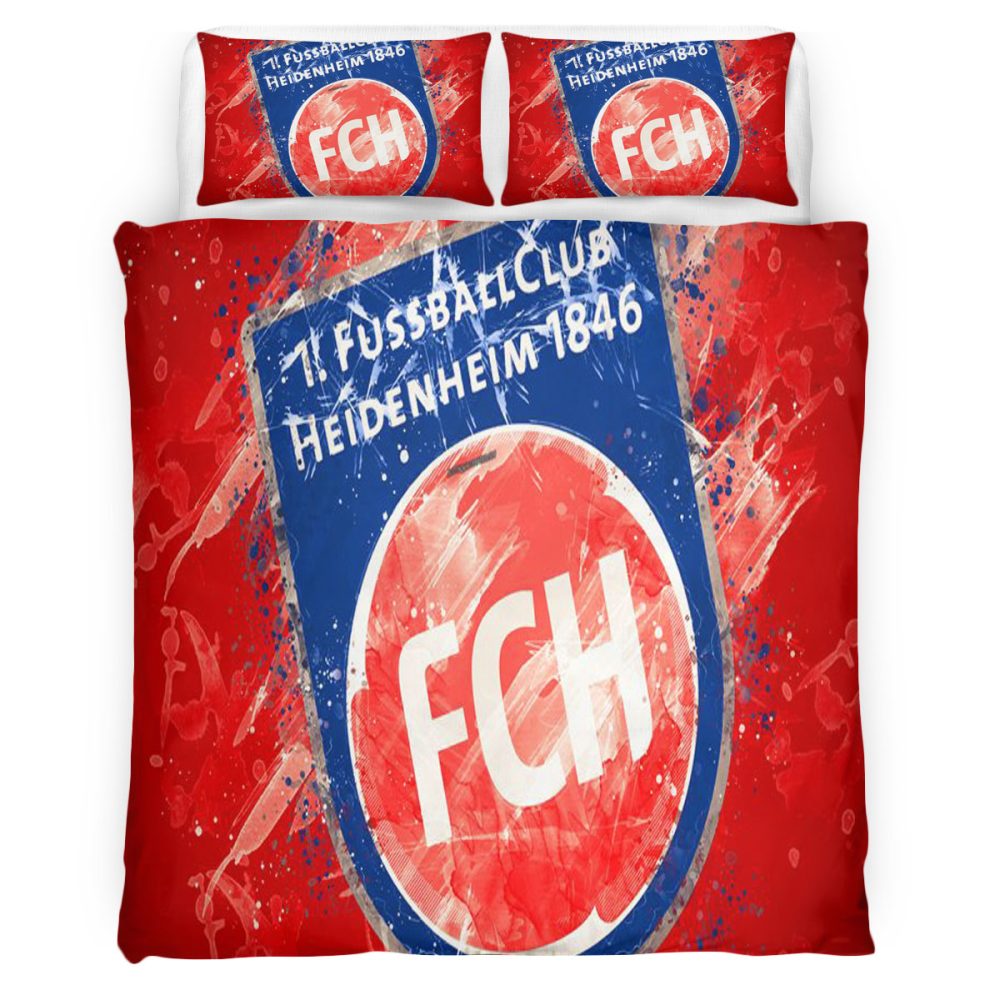 FC Heidenheim 11 Bettwäsche Bettbezug Kissenbezug