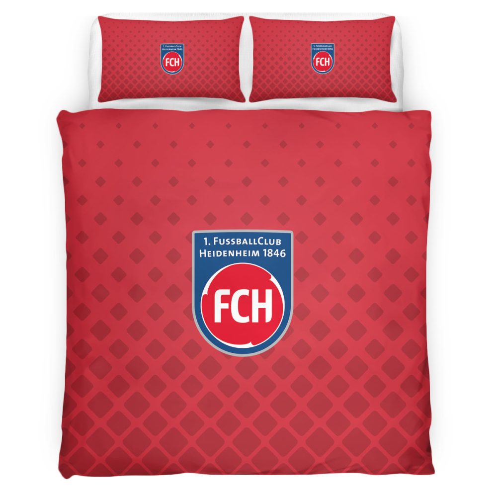 FC Heidenheim 12 Bettwäsche Bettbezug Kissenbezug