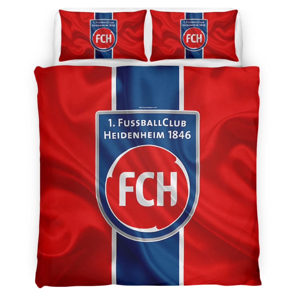 FC Heidenheim 15 Bettwäsche Bettbezug Kissenbezug