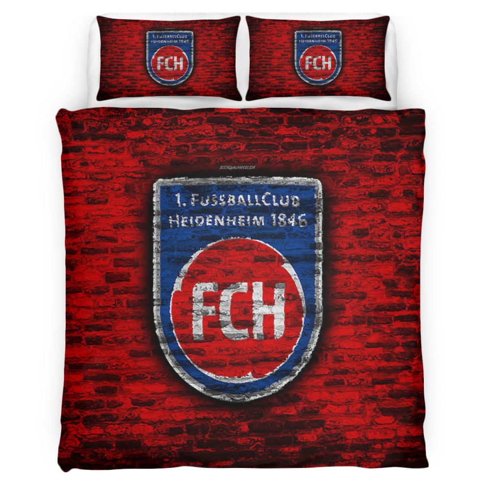 FC Heidenheim 18 Bettwäsche Bettbezug Kissenbezug
