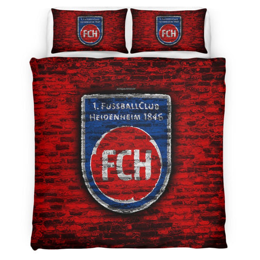 FC Heidenheim 18 Bettwäsche Bettbezug Kissenbezug