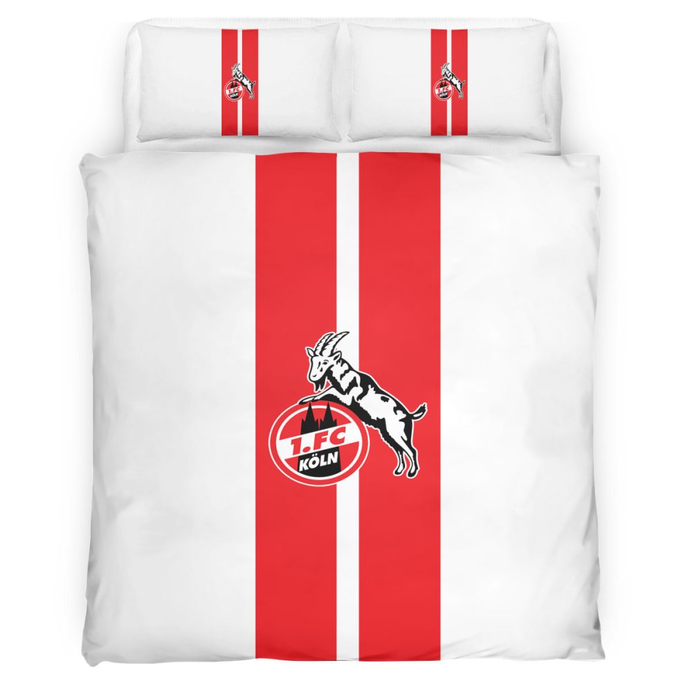 FC Köln 15 Bettwäsche Bettbezug Kissenbezug