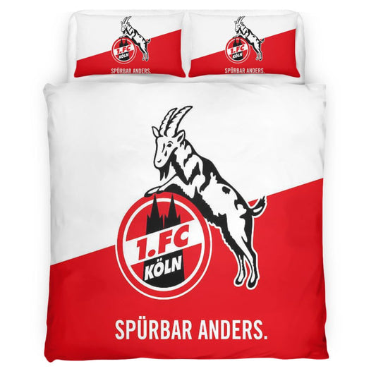 FC Köln 17 Bettwäsche Bettbezug Kissenbezug