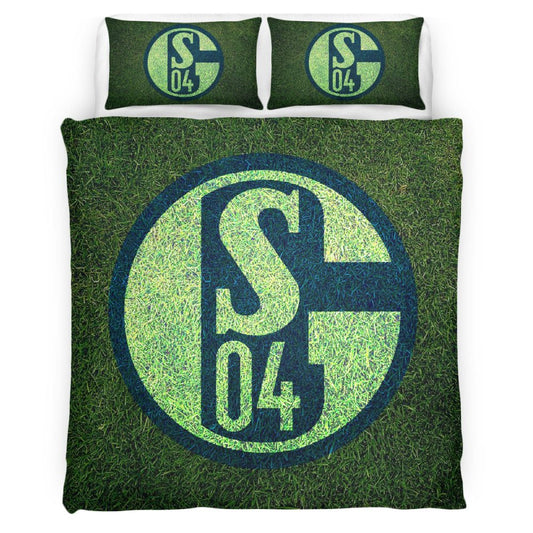 FC Schalke 04 12 Bettwäsche Bettbezug Kissenbezug