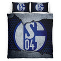 FC Schalke 04 16 Bettwäsche Bettbezug Kissenbezug
