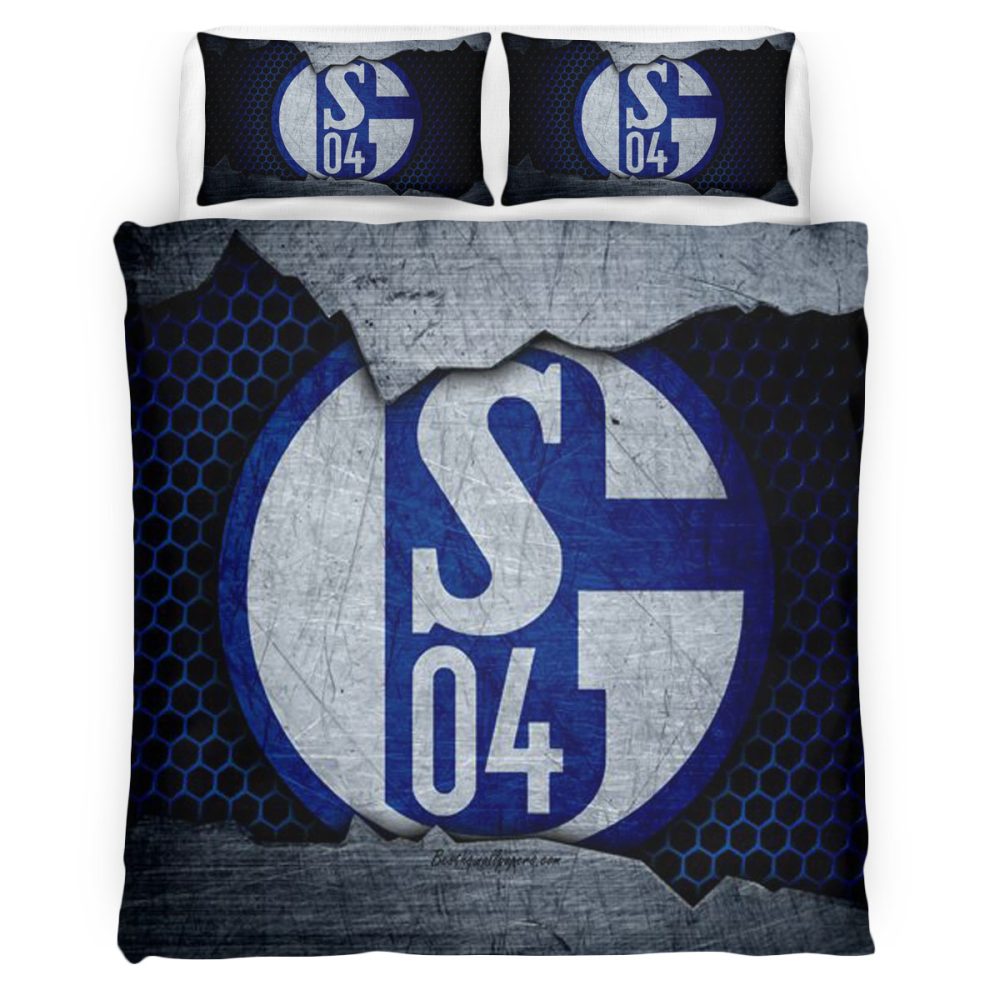 FC Schalke 04 16 Bettwäsche Bettbezug Kissenbezug