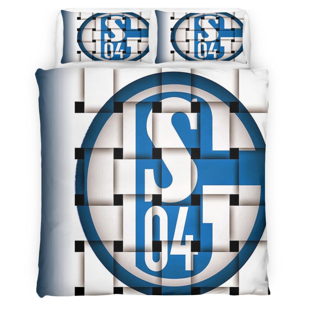 FC Schalke 04 17 Bettwäsche Bettbezug Kissenbezug