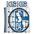 FC Schalke 04 17 Bettwäsche Bettbezug Kissenbezug