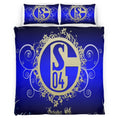 FC Schalke 04 18 Bettwäsche Bettbezug Kissenbezug