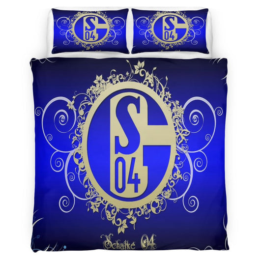 FC Schalke 04 18 Bettwäsche Bettbezug Kissenbezug
