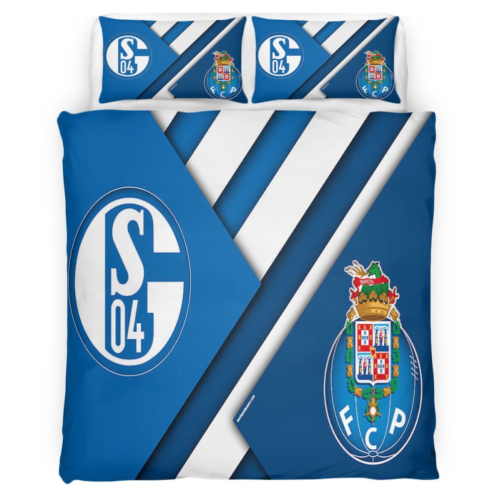 FC Schalke 04 19 Bettwäsche Bettbezug Kissenbezug