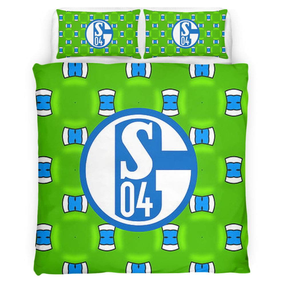 FC Schalke 04 21 Bettwäsche Bettbezug Kissenbezug