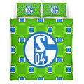 FC Schalke 04 21 Bettwäsche Bettbezug Kissenbezug