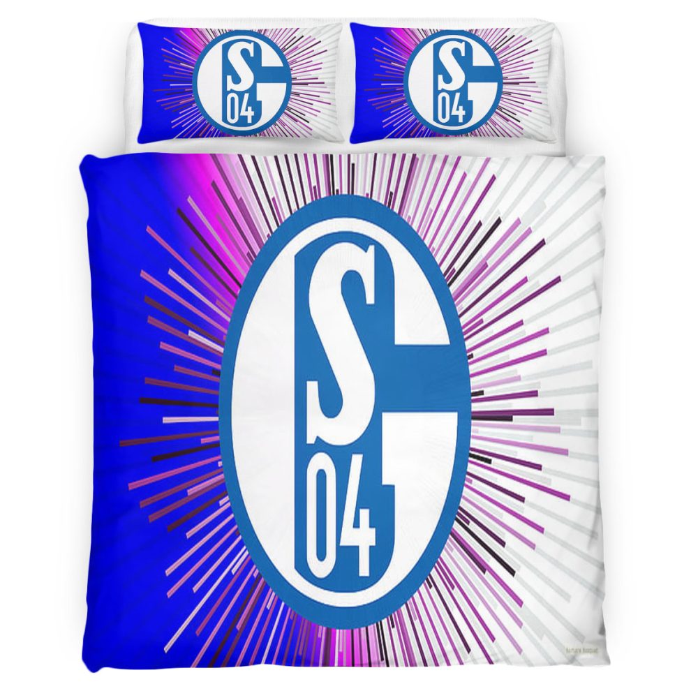 FC Schalke 04 22 Bettwäsche Bettbezug Kissenbezug