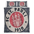 FC St. Pauli 10 Bettwäsche Bettbezug Kissenbezug