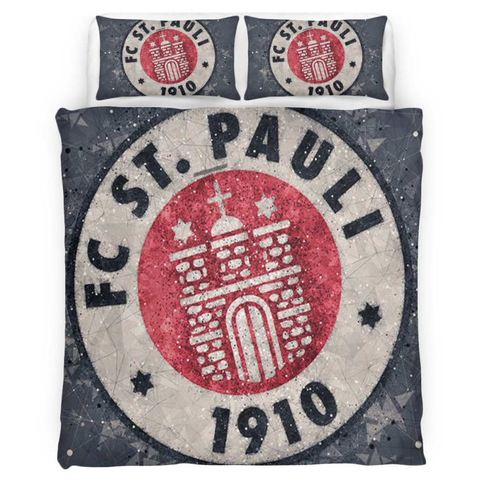 FC St. Pauli 10 Bettwäsche Bettbezug Kissenbezug