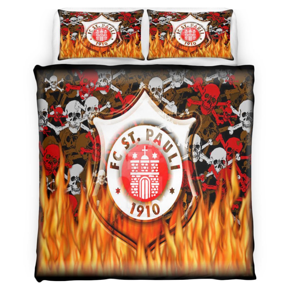 FC St. Pauli 11 Bettwäsche Bettbezug Kissenbezug