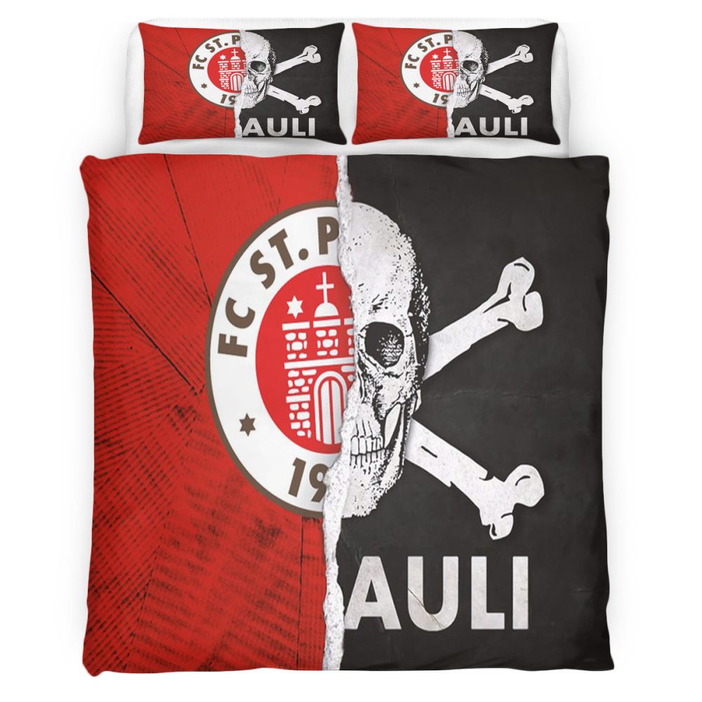 FC St. Pauli 12 Bettwäsche Bettbezug Kissenbezug