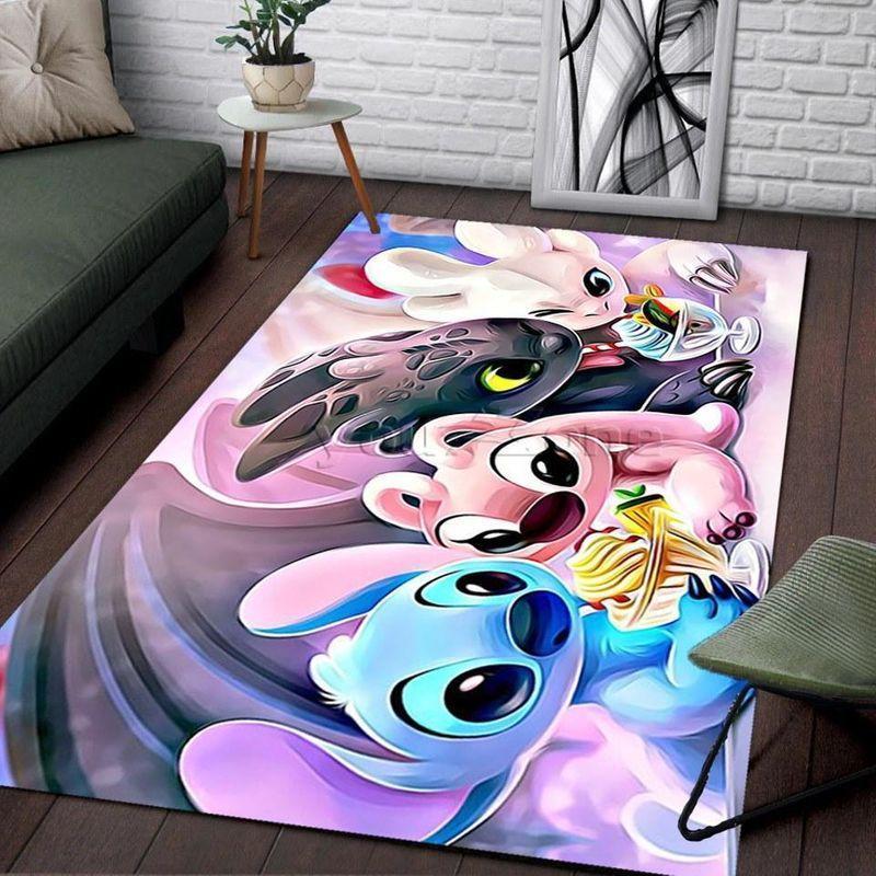 Familie Stitch Teppich