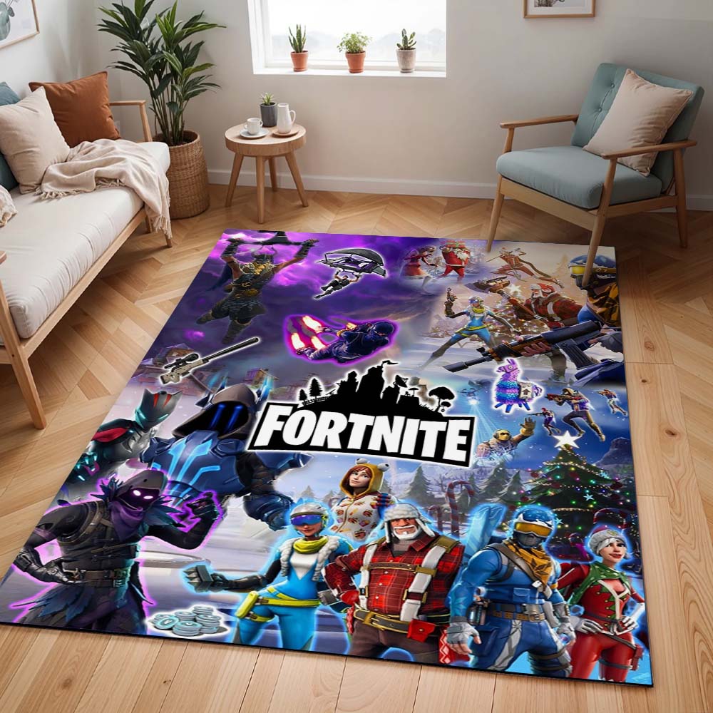 Fortnite Rabe und Alle Skins Teppich