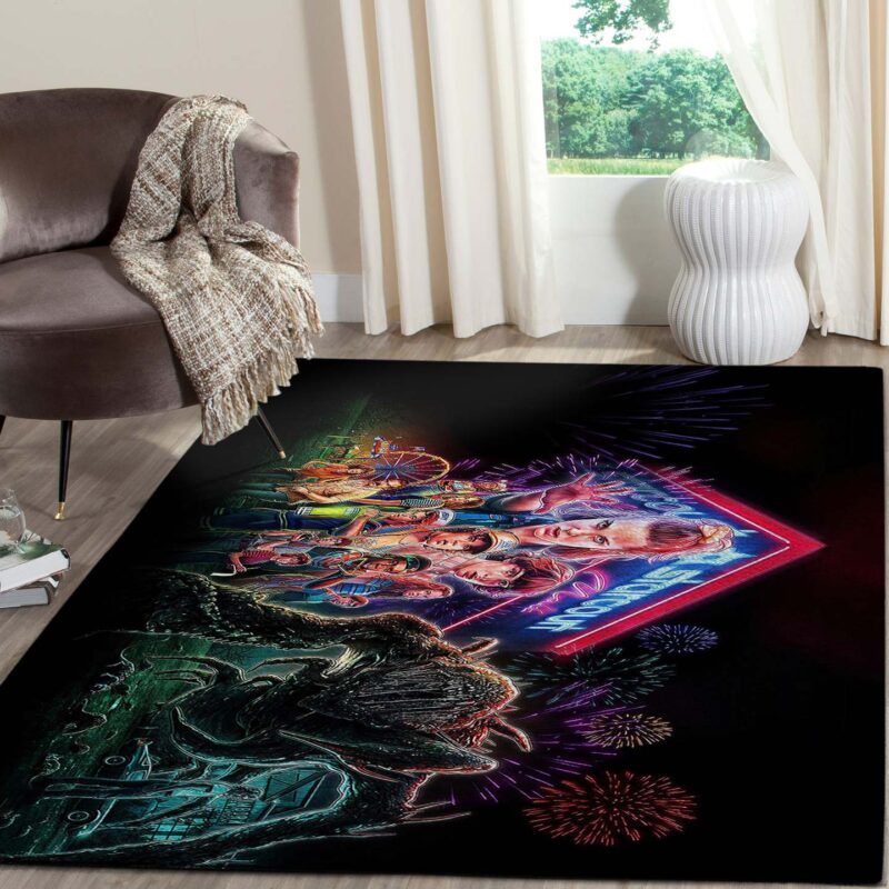 Fremde Dinge Halloween Teppich 2