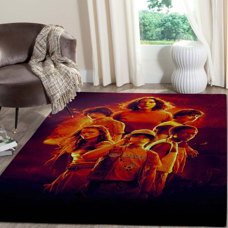 Fremde Dinge Halloween Teppich 4