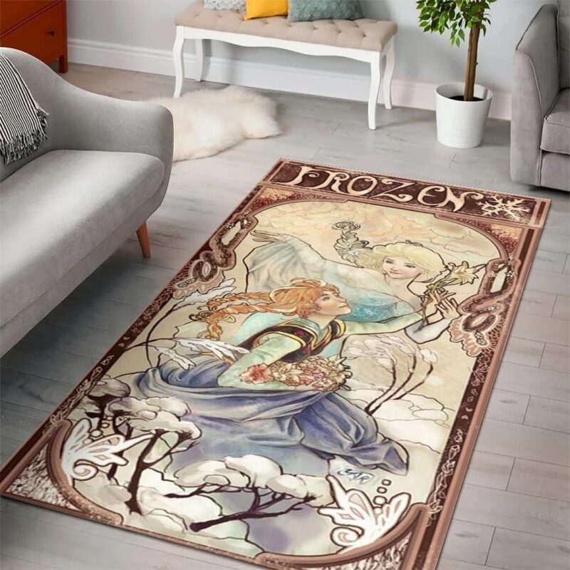 Gefrorene Disney Prinzessin Charaktere Disney Filme Teppiche