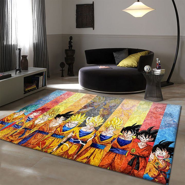 Goku Dragon Ball Fortnite Game Teppich