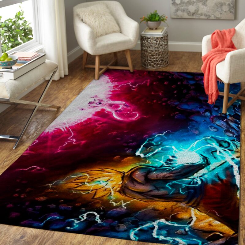 Goku Gegen Frieza Dragon Ball Teppich