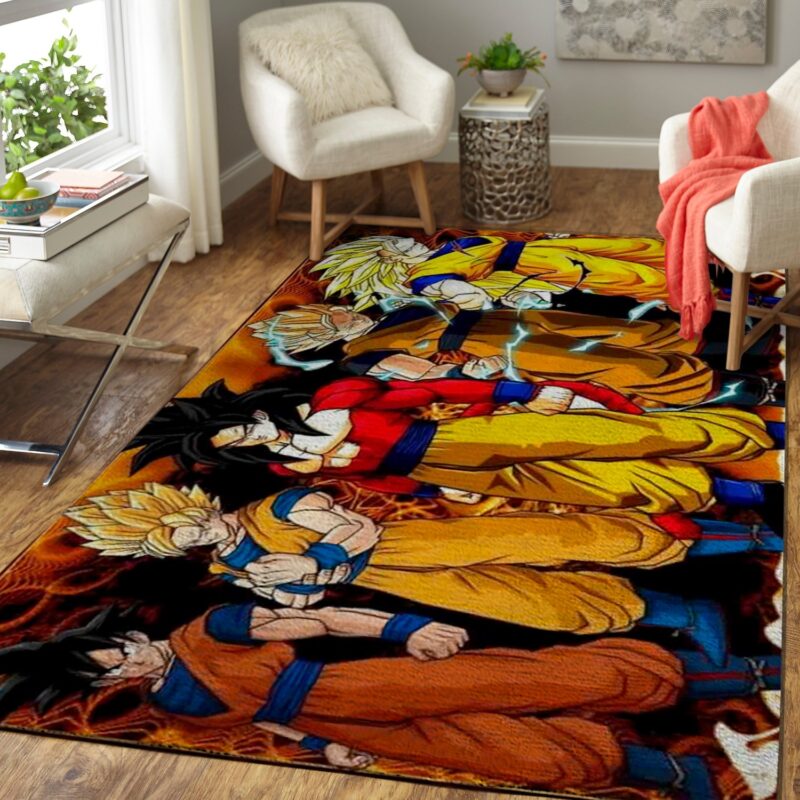 Goku Transformations Dragon Ball Teppich