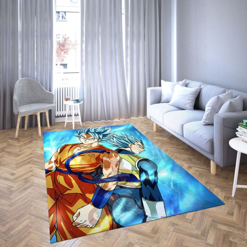 Goku Vegeta Von Dragon Ball Super Lieblings Karikatur Teppich
