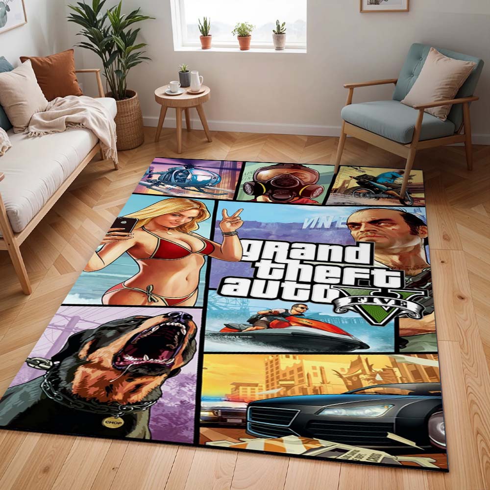 Grand Theft Auto V GTA 5 Trevor Philips und Charaktere Teppich