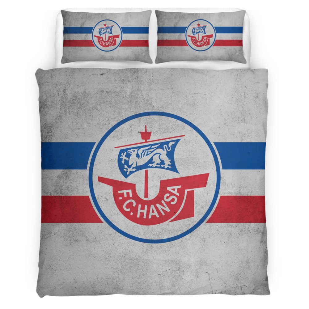 Hansa Rostock 10 Bettwäsche Bettbezug Kissenbezug