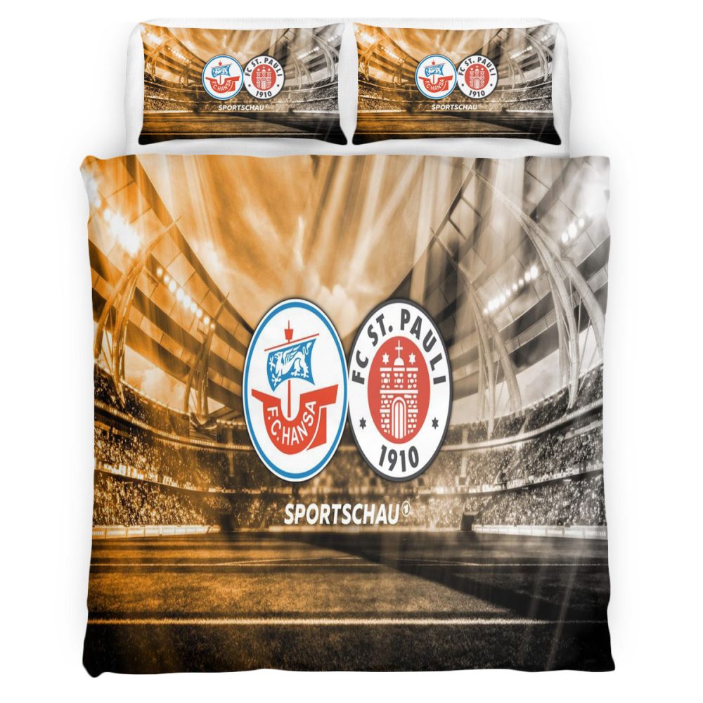Hansa Rostock 12 Bettwäsche Bettbezug Kissenbezug