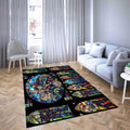 Harry Potter Glasfenster Teppich