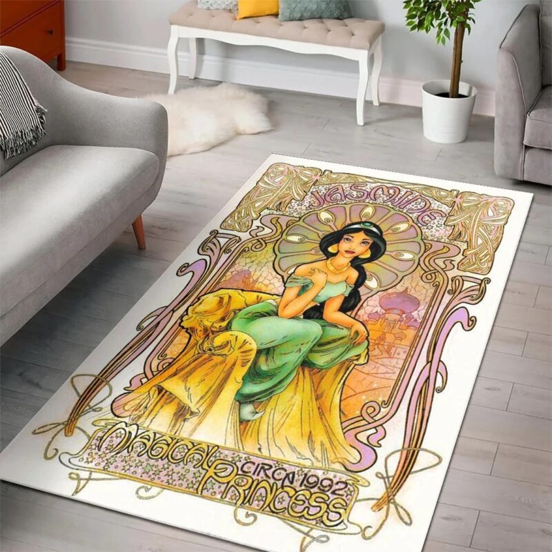 Jasmine Aladdin Disney Filme Teppiche 1